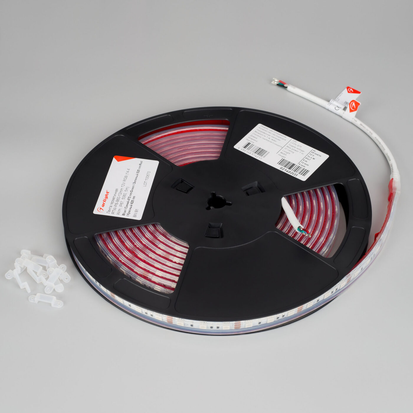 Лента герметичная RTW-PS-B60-12mm 12V RGB