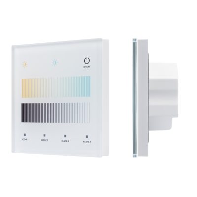 INTELLIGENT ARLIGHT Сенсорная панель SMART-DALI-301-11-1G-4SC-MIX-IN White
