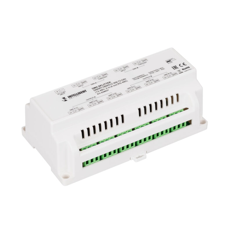 INTELLIGENT ARLIGHT Сплиттер SMART-DMX512-306-72-DIN