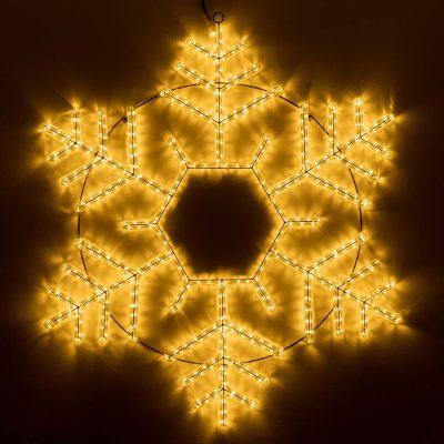Фигура светодиодная ARD-SNOWFLAKE-M10-1000x900-504LED Warm