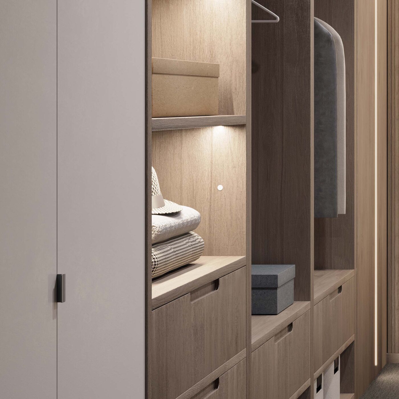 Диммер SR-NAVE-RECESSED-R18-BK