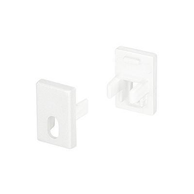 Заглушка SL-MINI-8-H12 WHITE с отверстием