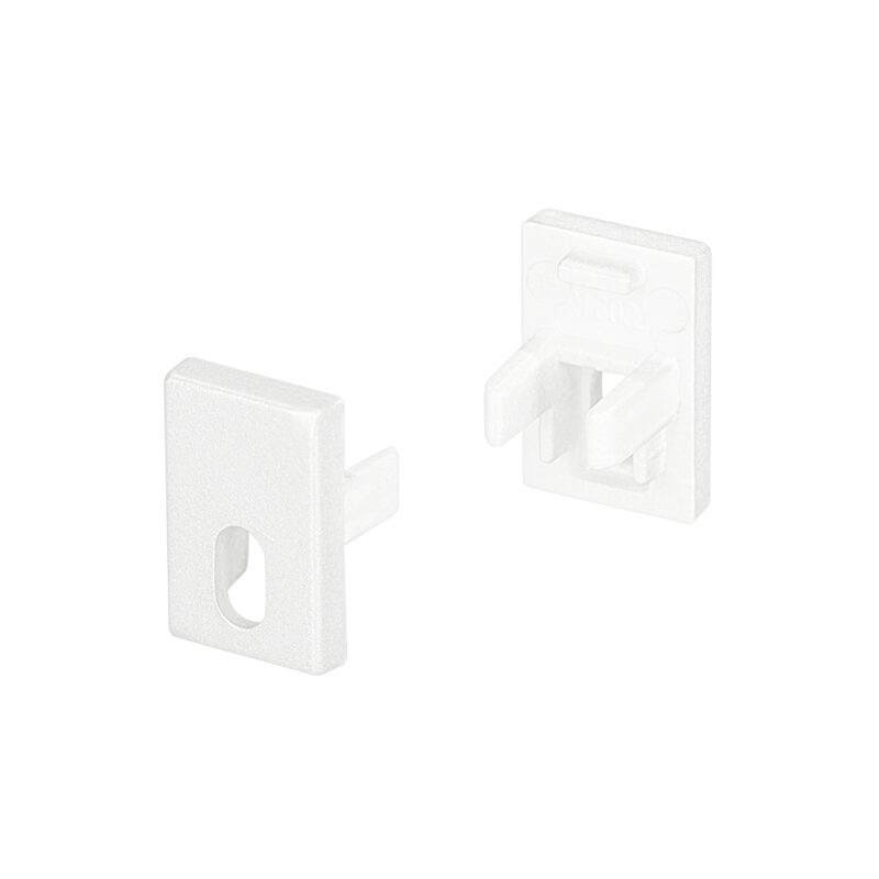 Заглушка SL-MINI-8-H12 WHITE с отверстием
