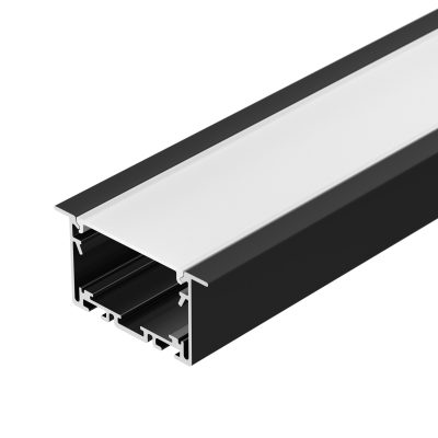 Профиль S2-LINIA69-F-2500 SEAMLESS BLACK