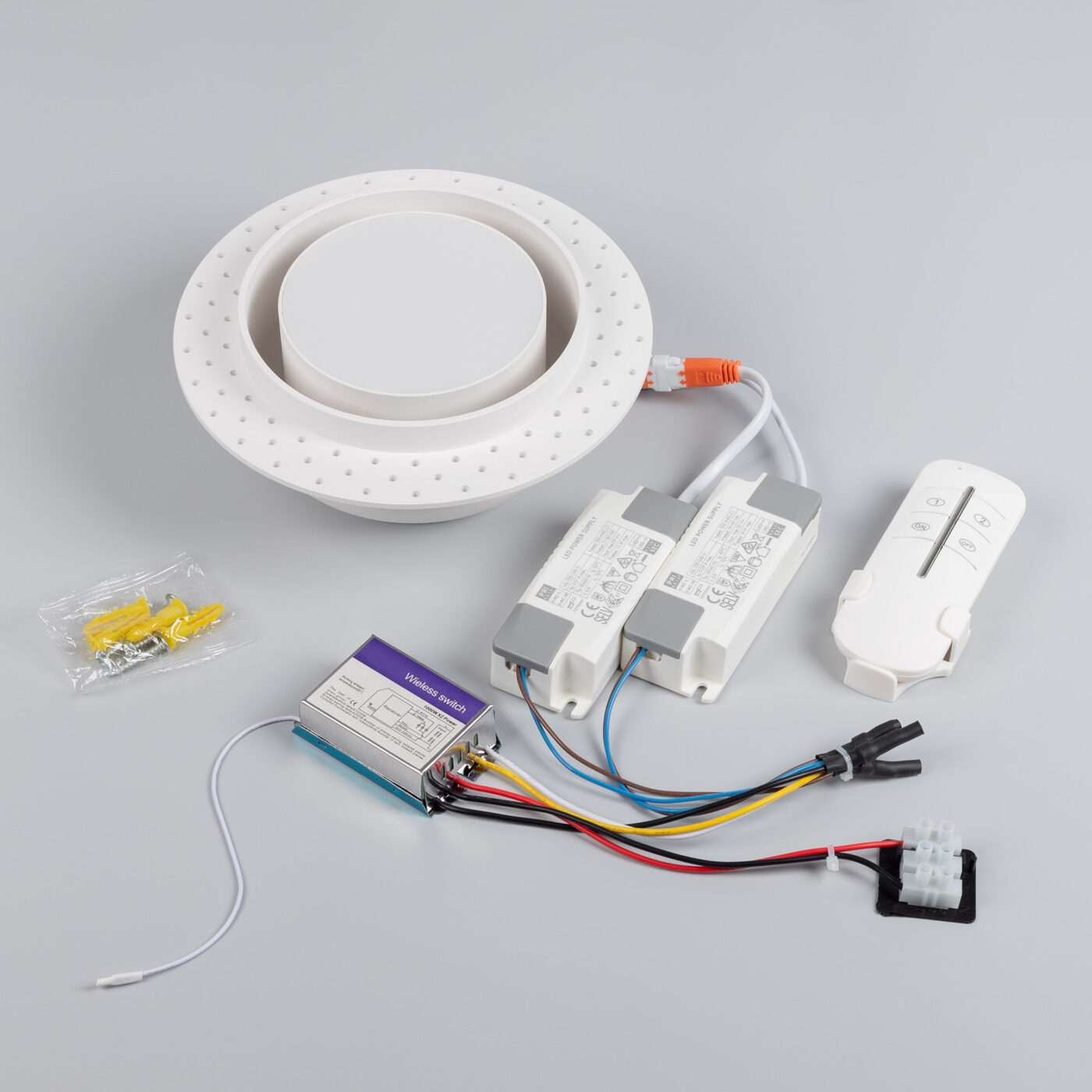 Светильник SP-ARCLOOP-TRIMLESS-D180-20W Day4000-Warm3000