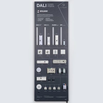 Стенд Системы Управления DALI 1760x600mm