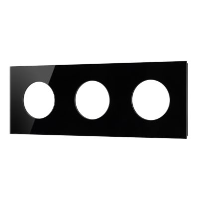 Рамка стеклянная FRM-GLARE-GC-3-BK