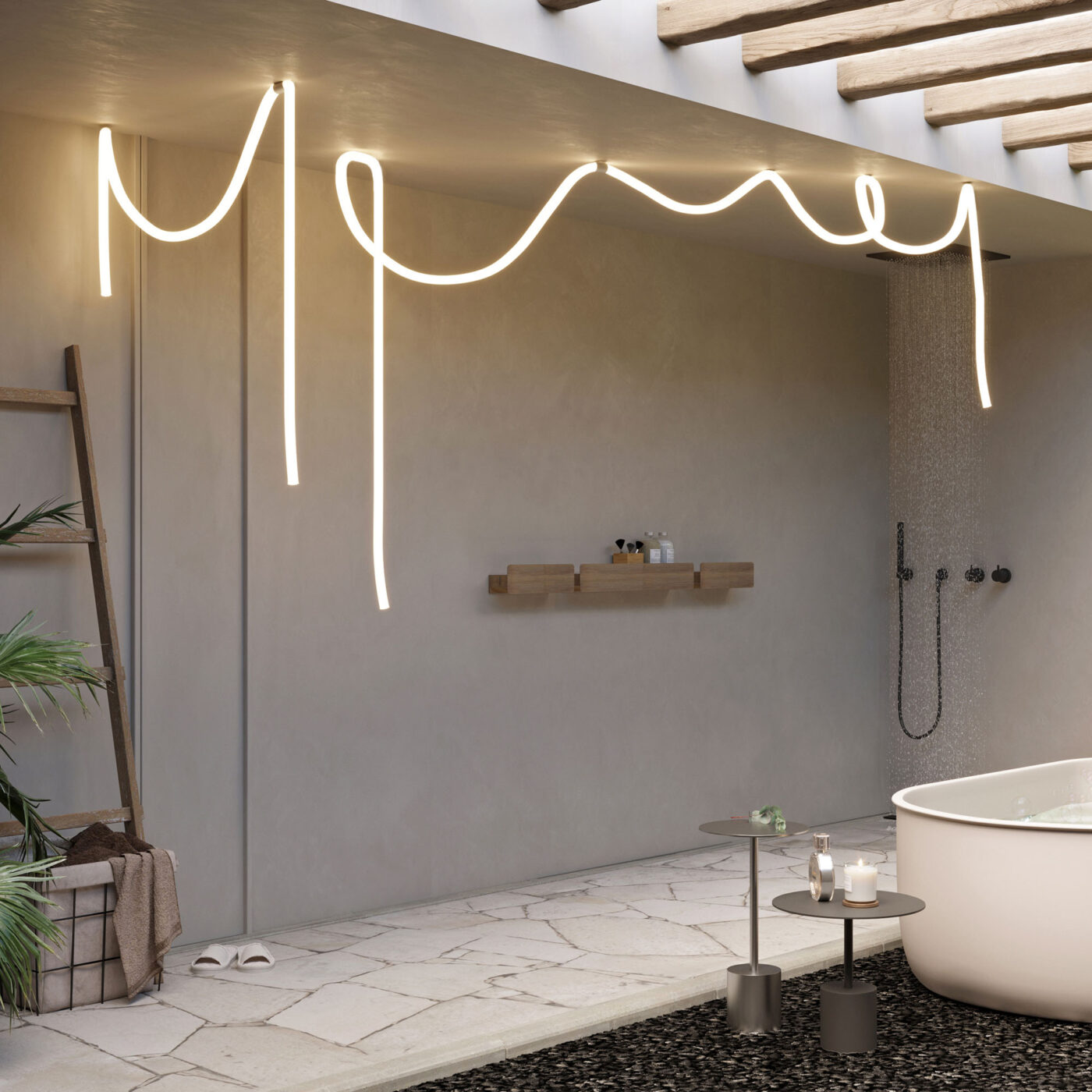 Лента герметичная MOONLIGHT-TOP-M768-D25mm 24V White-MIX 360deg