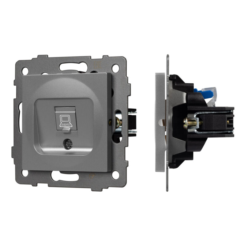 Механизм компьютерной розетки SCT-MPC1-PL-GR-V