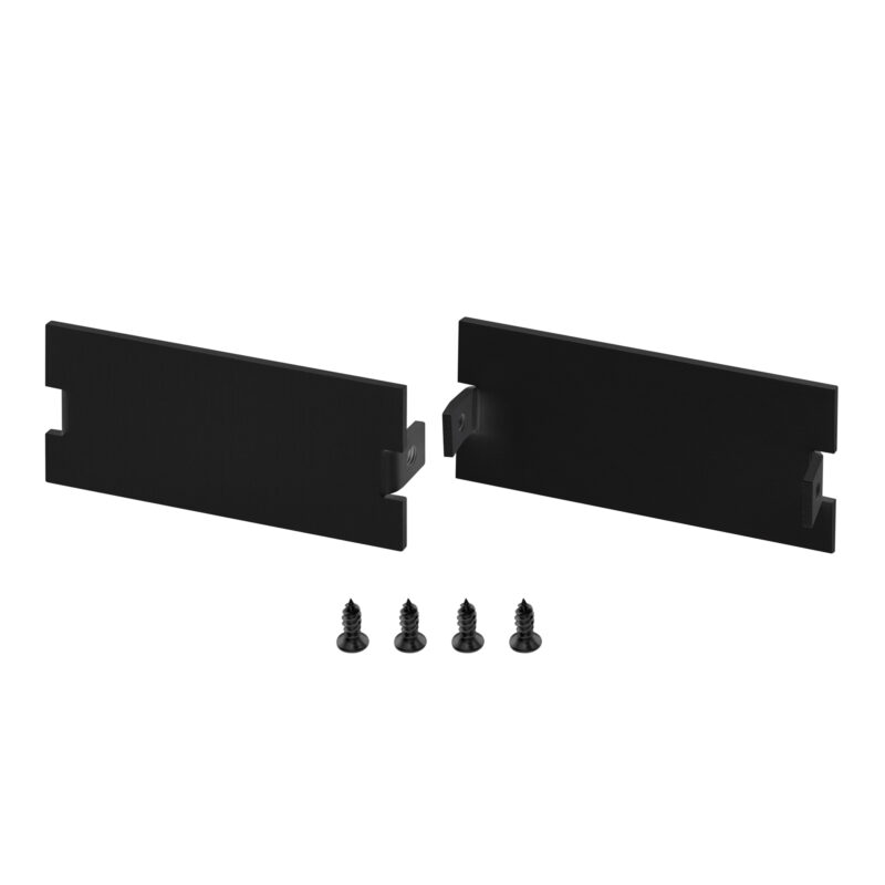 Заглушка FLOOR60 BLACK глухая