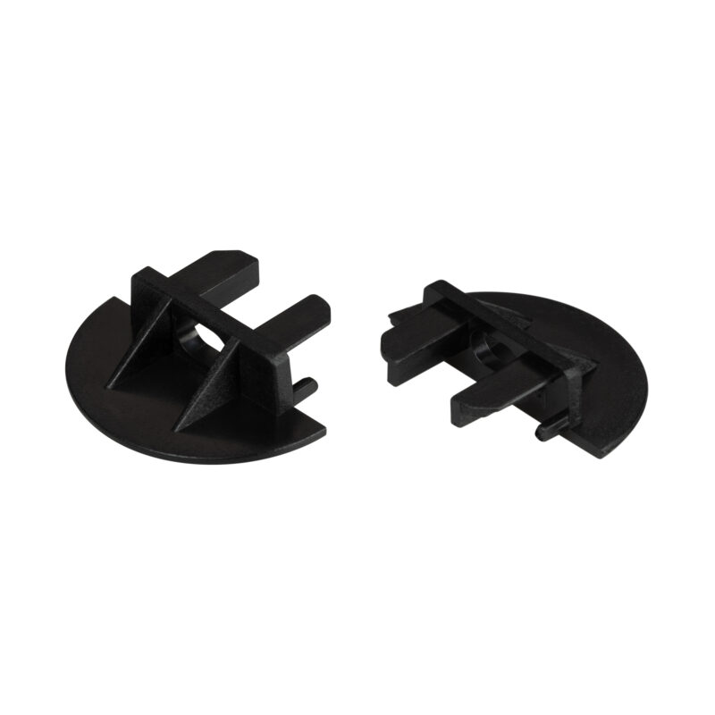 Заглушка для MIC-FS-R черная с отверстием