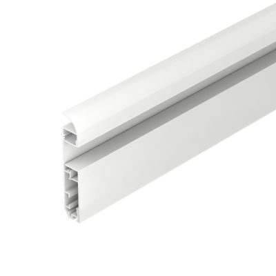 Профиль PLINTUS-H80-2000 WHITE