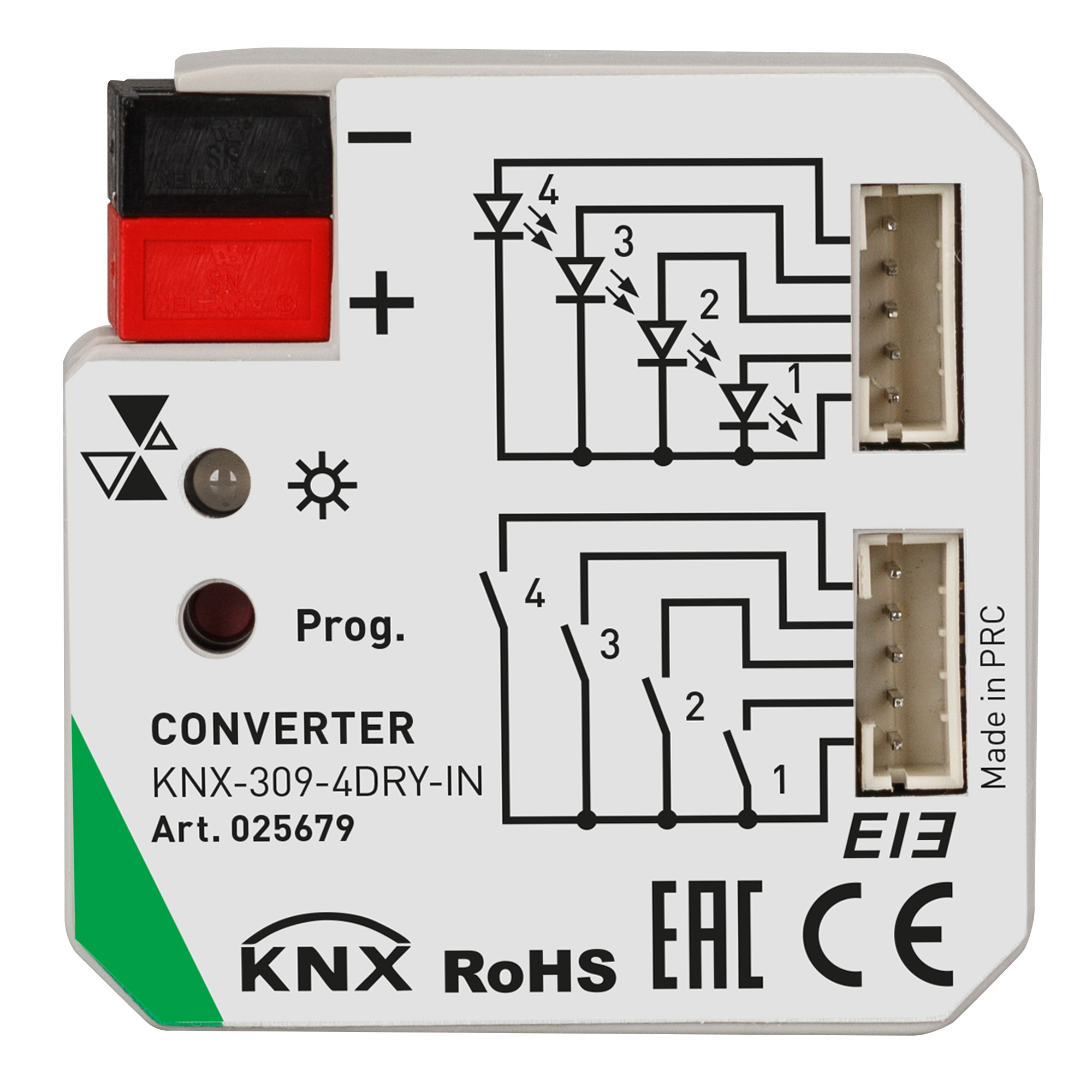 INTELLIGENT ARLIGHT Конвертер KNX-309-4DRY-IN