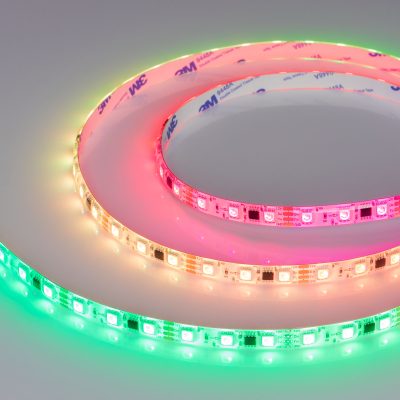 Лента герметичная SPI-SE-B60-10mm 12V RGB-PX3-BPT