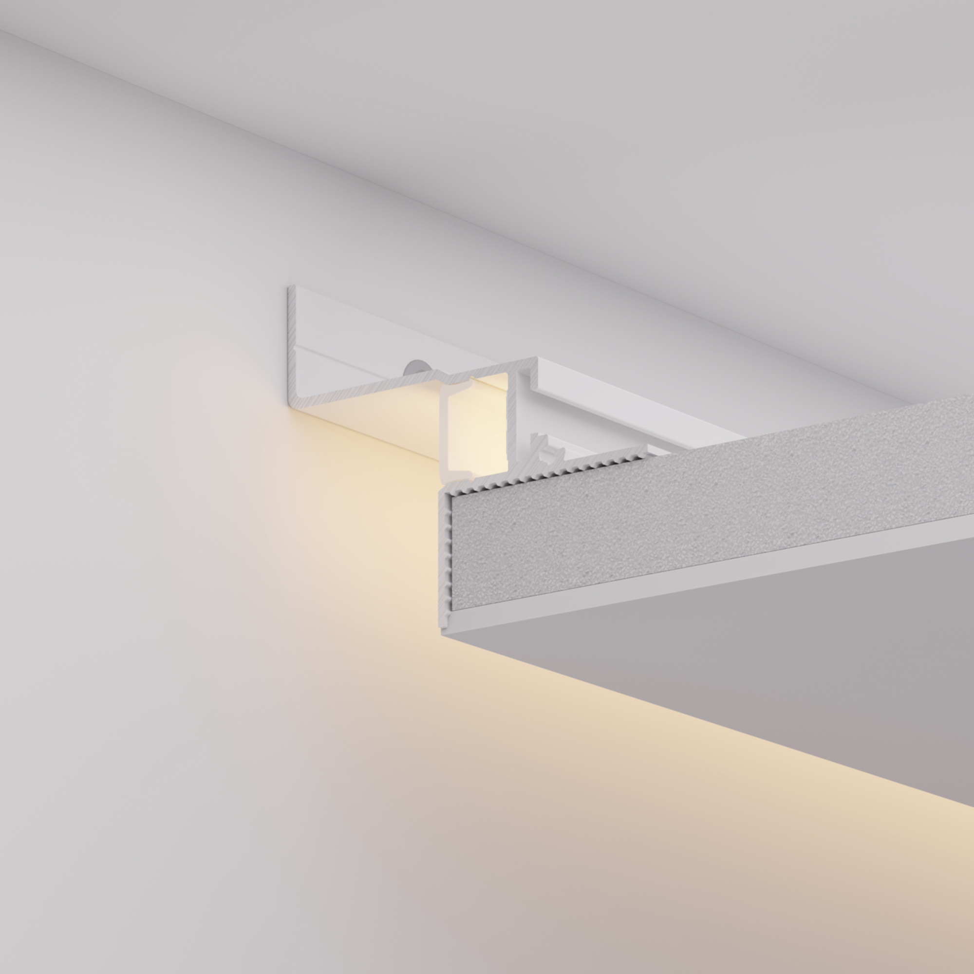 Профиль СEIL-S12-SHADOW-20-SIDE-3000 WHITE