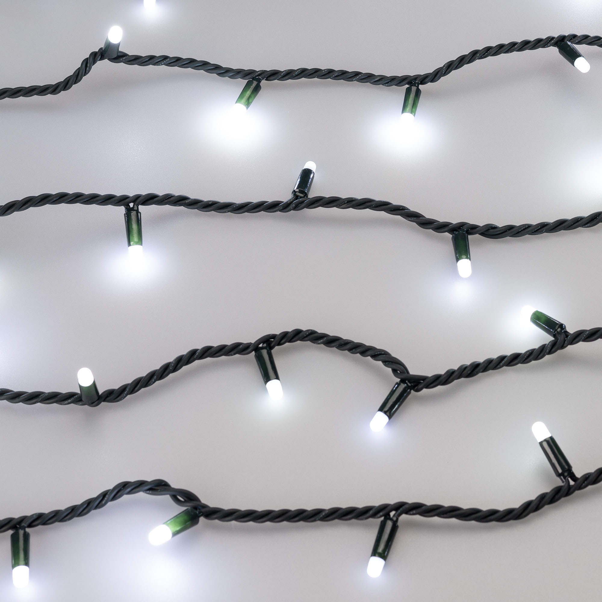 Светодиодная гирлянда ARD-STRING-PRO-1000-GREEN-100LED-MILK-PULSE White