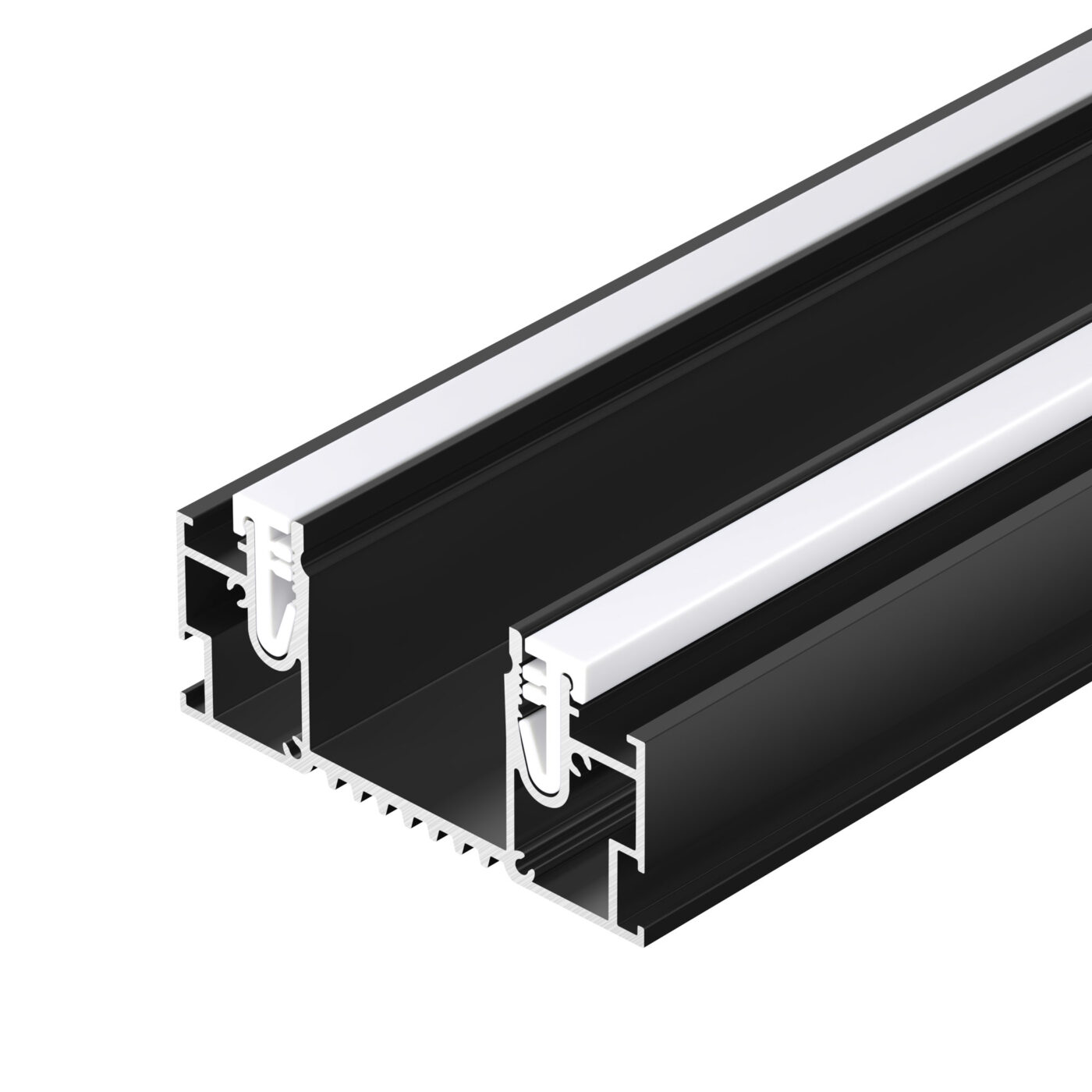 Профиль STRETCH-32-CEIL-CENTER-2000 BLACK