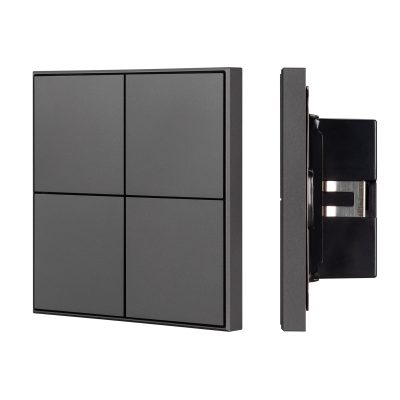 INTELLIGENT ARLIGHT Кнопочная панель KNX-304-23-IN Black