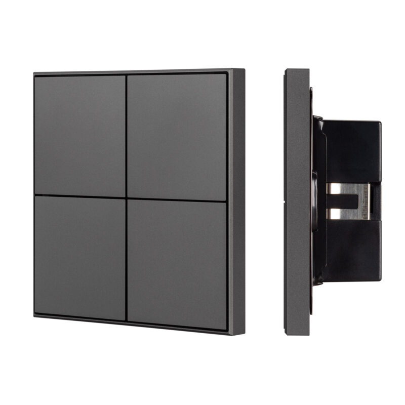 INTELLIGENT ARLIGHT Кнопочная панель KNX-304-23-IN Black