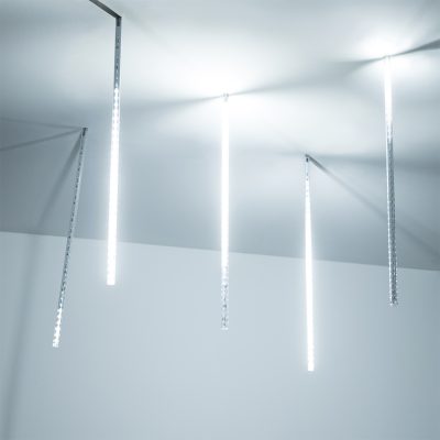 Светодиодная гирлянда ARD-ICEFALL-CLASSIC-D12-500-5PCS-CLEAR-72LED-LIVE WHITE