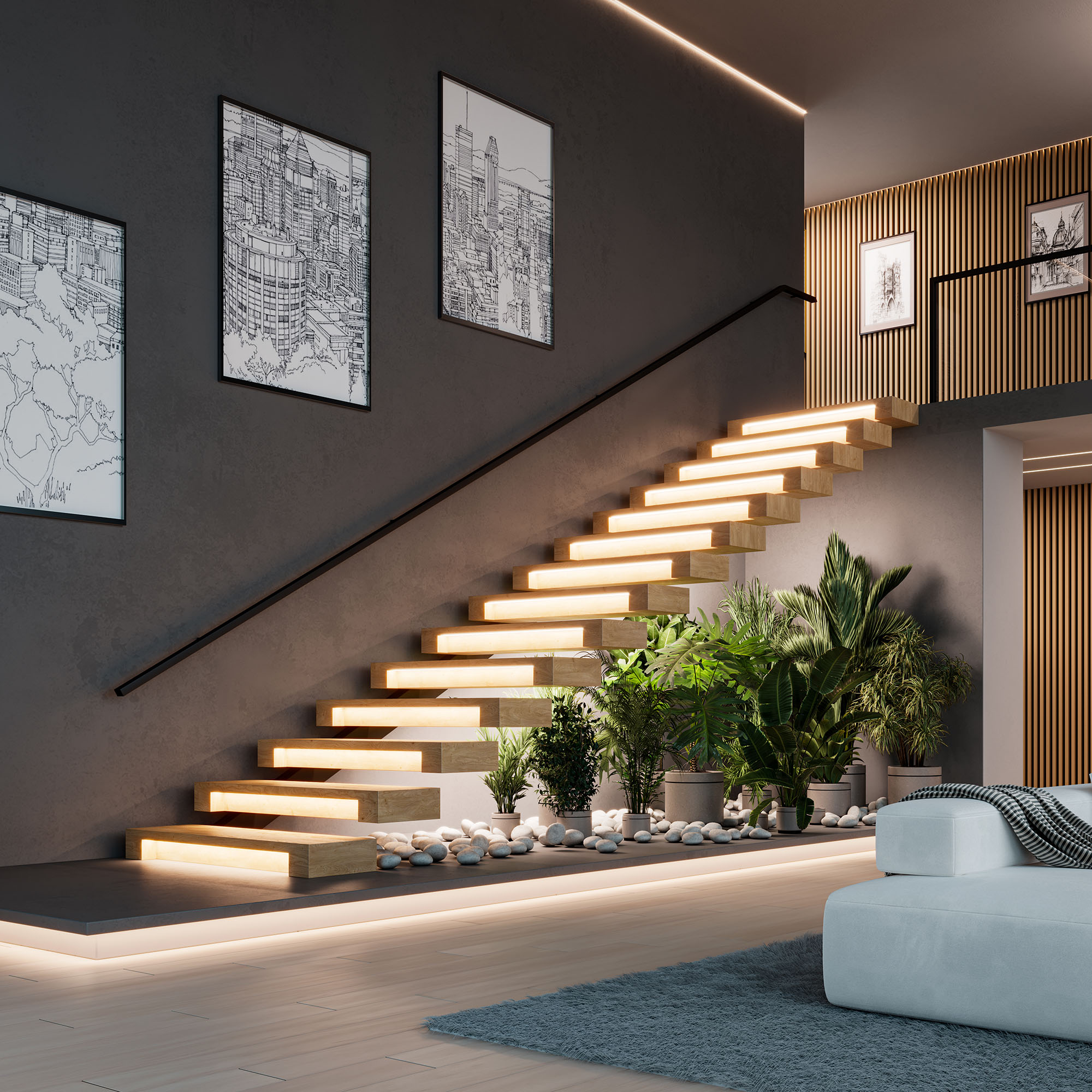 INTELLIGENT ARLIGHT Контроллер лестничный SMART-SPI-302-62-SH-SUF