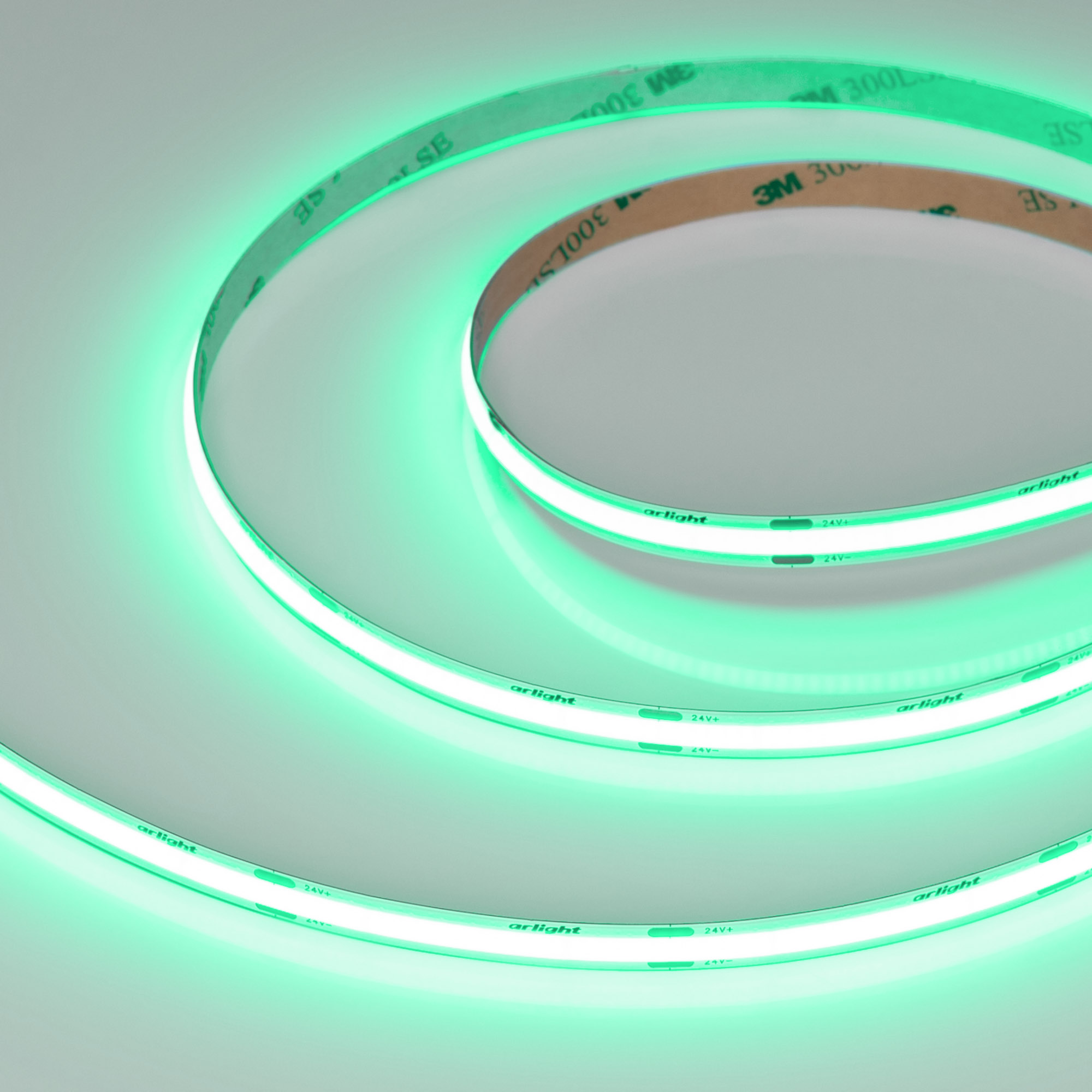 Лента COB-X480-8mm 24V Green