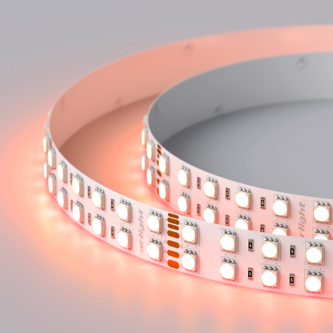 Лента RT-B144-19mm 24V RGBW-Warm
