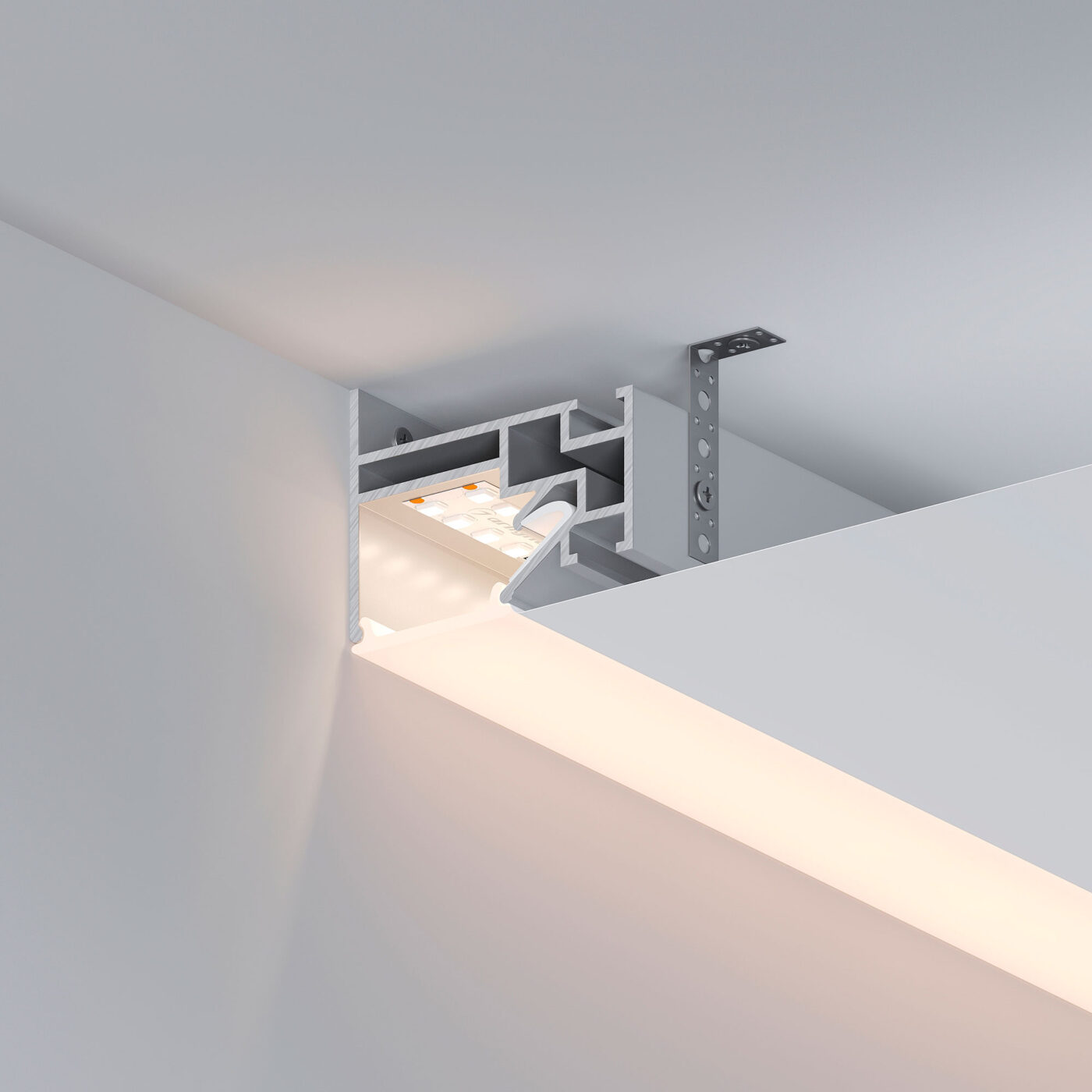 Профиль STRETCH-25-WALL-SIDE-2000