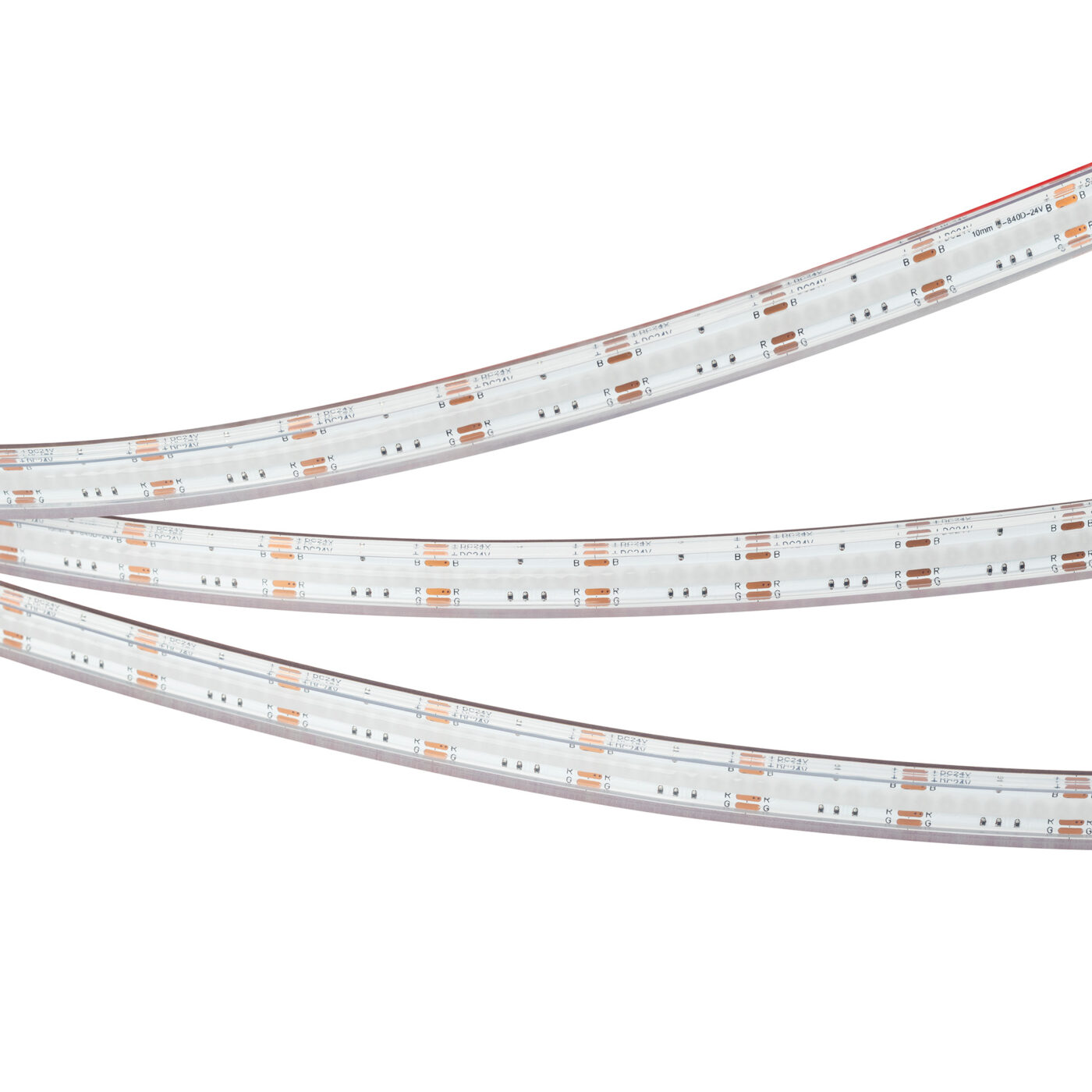 Лента герметичная COB-PS-X840-12mm 24V RGB