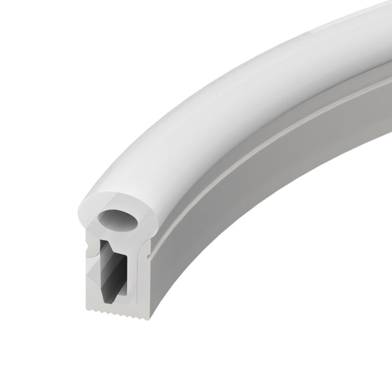 Силиконовый профиль WPH-FLEX-0817-SIDE-S8-10m WHITE