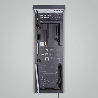 Стенд Магнитные системы ARLIGHT-E40-1760х600mm