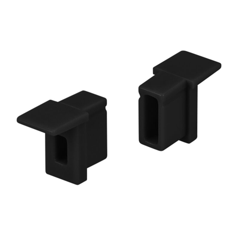 Заглушка SL-MINI-6-H9 BLACK c отверстием