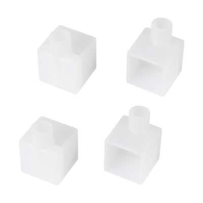 Заглушка WPH-FLEX-1616-90 WHITE с отверстием