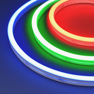 Гибкий неон ARL-MOONLIGHTtrash712-SIDE 24V RGB (Arlight, 12 Вт/м, IP67)
