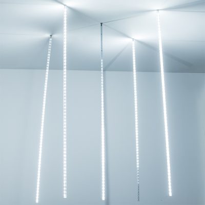 Светодиодная гирлянда ARD-ICEFALL-CLASSIC-D12-1000-5PCS-CLEAR-120LED-LIVE WHITE (230V, 11W) (Ardecoled, IP65)