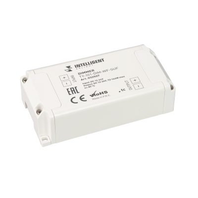 INTELLIGENT ARLIGHT Диммер TYtrash01-DIM-WF-SUF (12-24V, WI-FI, 433MHz, 1x6A) (IARL, IP20 Пластик, 3 года)