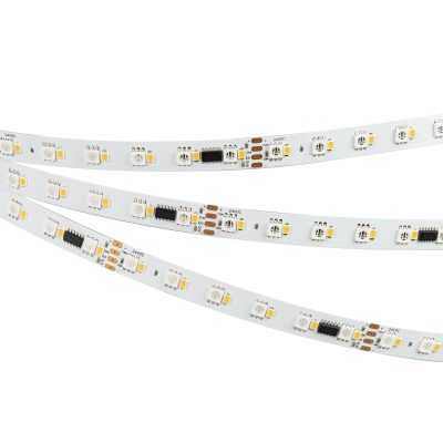 Лента SPI-BA120-12mm 24V RGBW-Warm-PX6-BPT (16 W/m, IP20, 5060/2835, 5m) (Arlight, бегущий огонь)