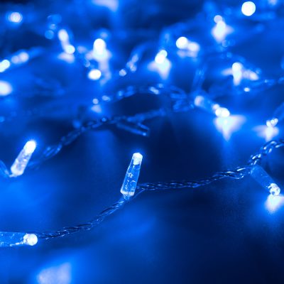 Светодиодная гирлянда ARD-STRING-CLASSIC-1000-CLEAR-100LED-PULSE Blue