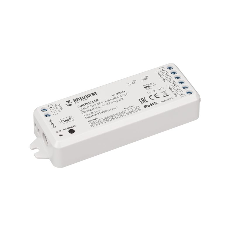 INTELLIGENT ARLIGHT Контроллер SMART-DMX-301-72-SH-DRI-PS-SUF