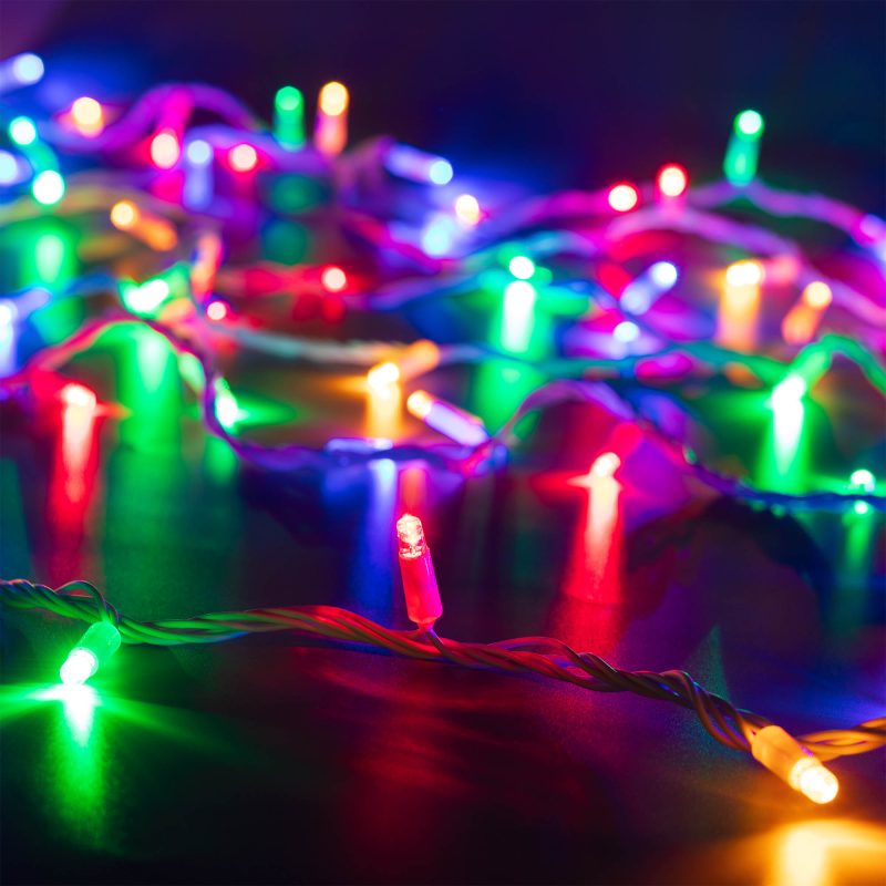 Светодиодная гирлянда ARD-STRING-CLASSIC-10000-WHITE-100LED-LIVE RGB