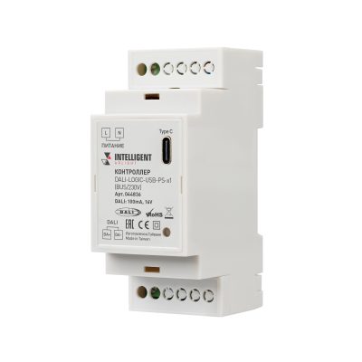 INTELLIGENT ARLIGHT Контроллер DALI-LOGIC-USB-PS-x1
