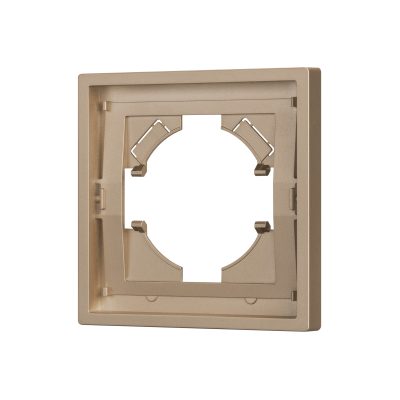Рамка пластиковая FRM-TENDO-PL-1-GD
