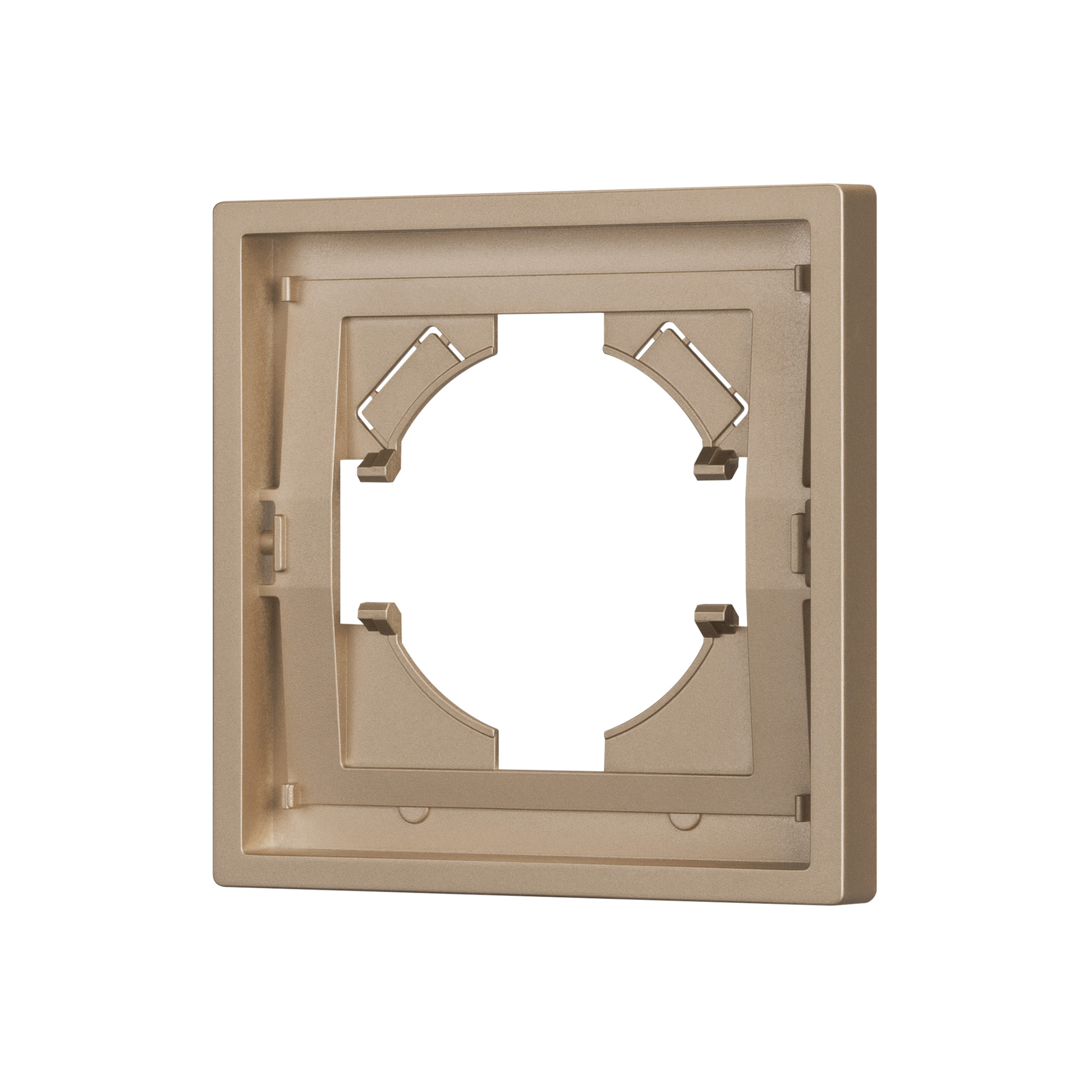 Рамка пластиковая FRM-TENDO-PL-1-GD
