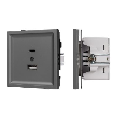 Механизм USB розетки SCT-TENDO-MUAC-SFPL-GR