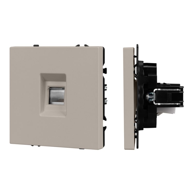 Механизм телефонной розетки SCT-NOBE-MTL1-SFPL-CA
