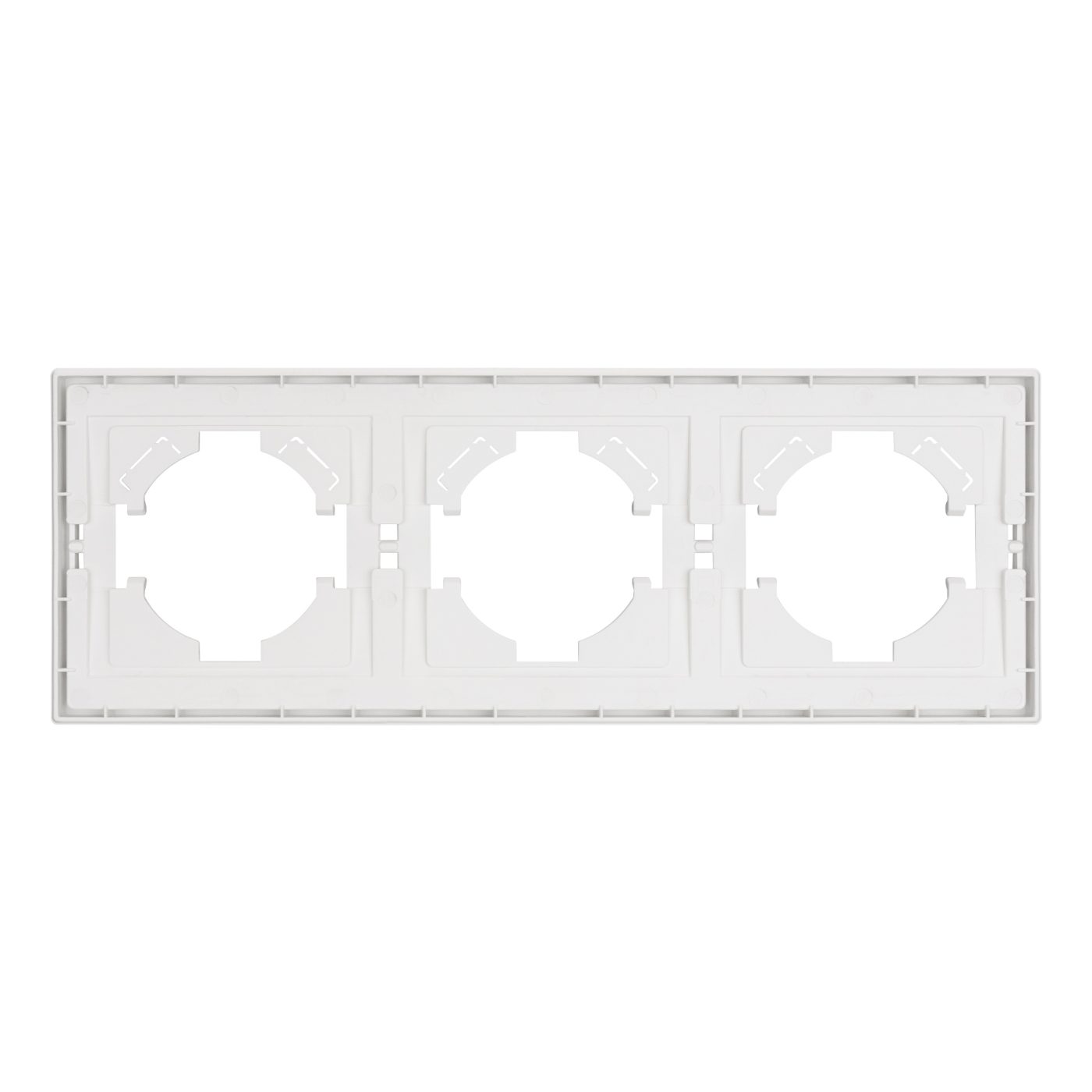 Рамка пластиковая FRM-TENDO-SFPL-3-WH