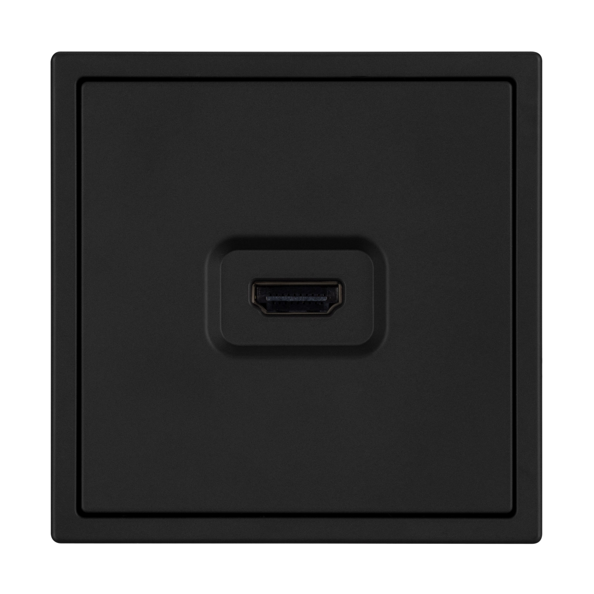 Механизм HDMI розетки SCT-NOBE-MHD1-SFPL-BK