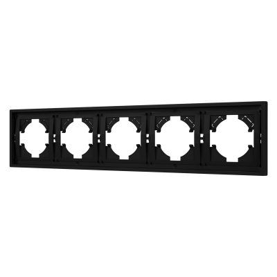 Рамка пластиковая FRM-TENDO-SFPL-5-BK