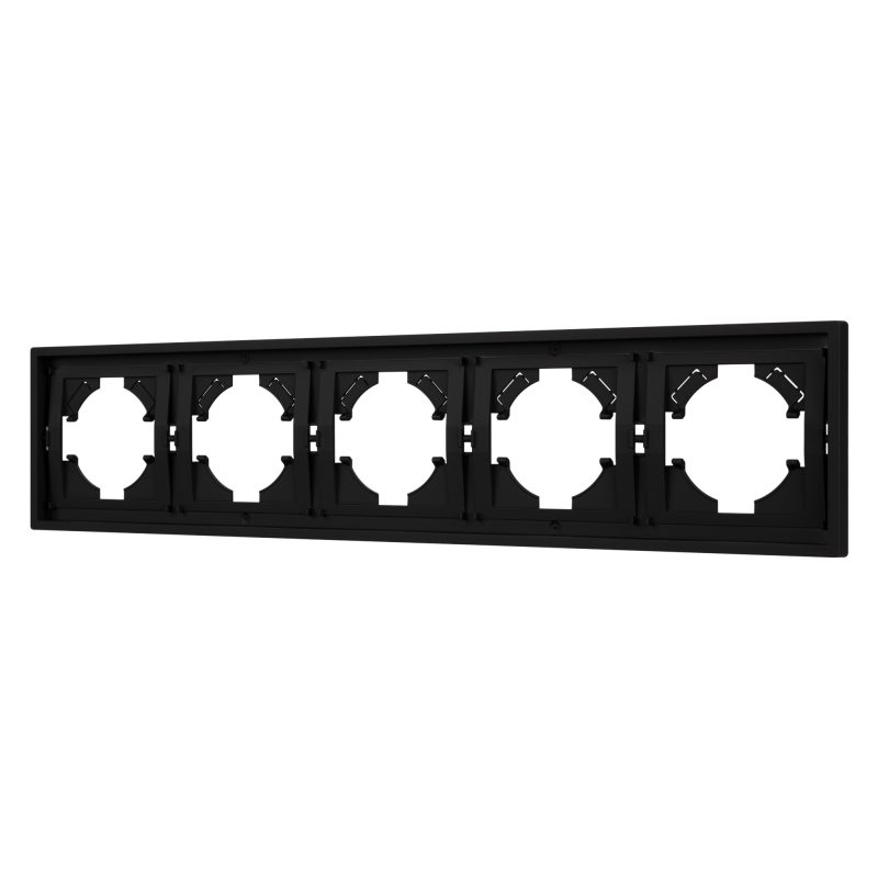 Рамка пластиковая FRM-TENDO-SFPL-5-BK