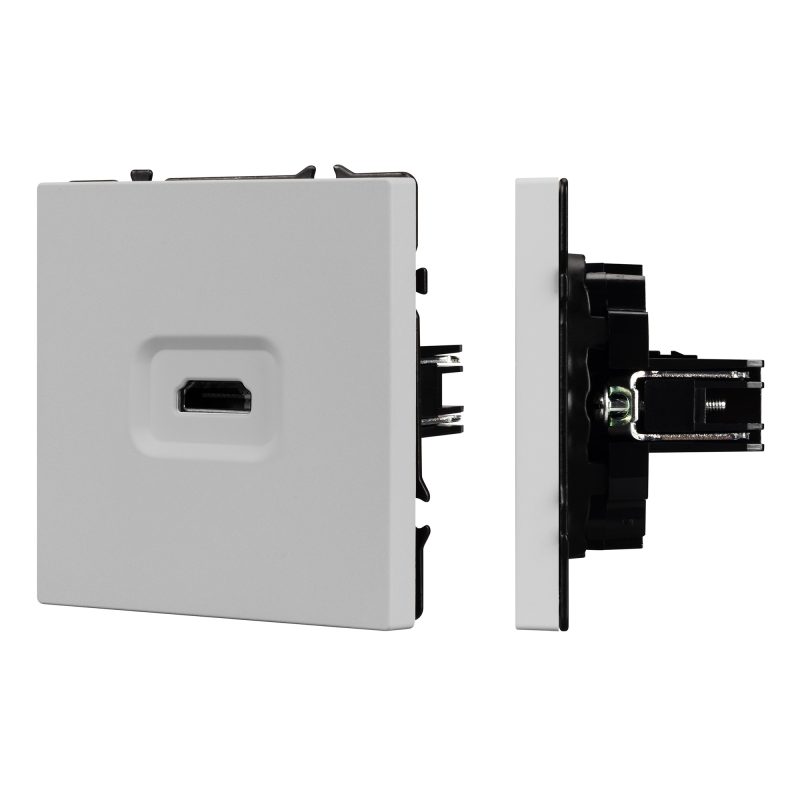 Механизм HDMI розетки SCT-NOBE-MHD1-SFPL-IS